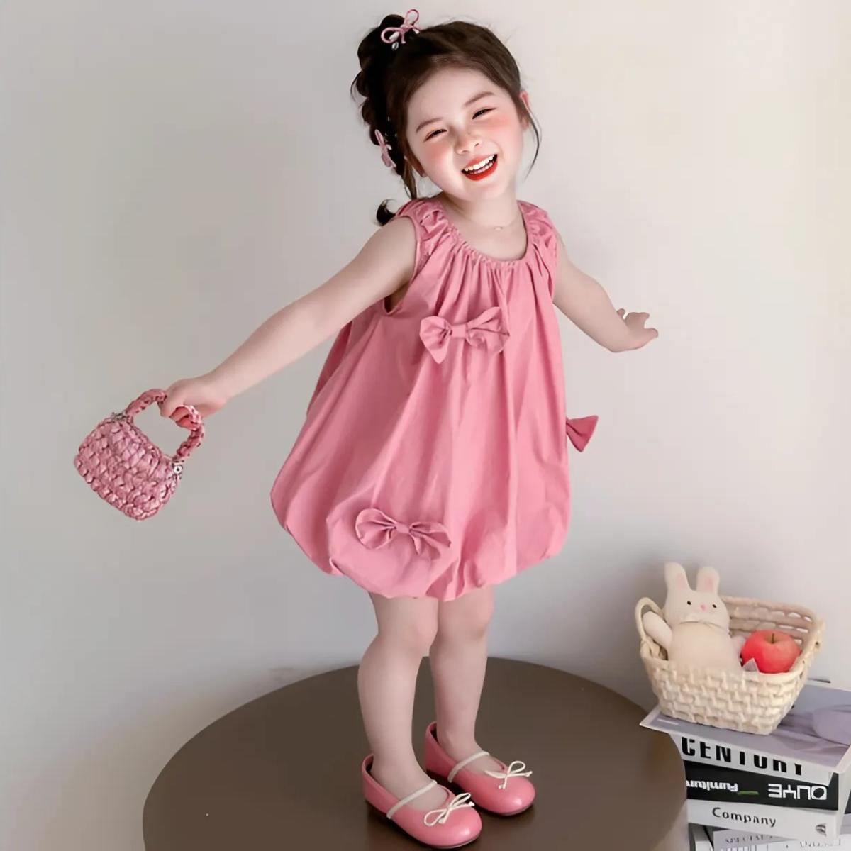 mẫu váy trẻ em đẹp váy bí