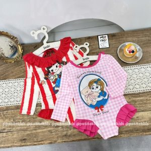 đồ bơi bé gái tay dài dễ thương