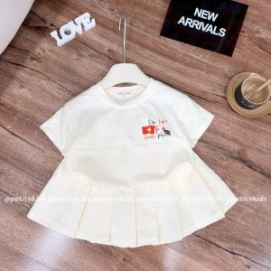 set váy cờ đỏ sao vàng