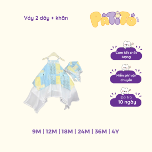 Váy 2 Dây Bé Gái Patito Kids