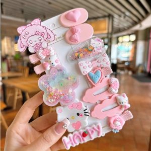 các mẫu kẹp tóc xinh cho bé kitty