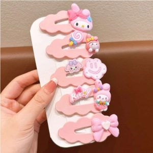 các mẫu kẹp tóc xinh cho bé đám mây
