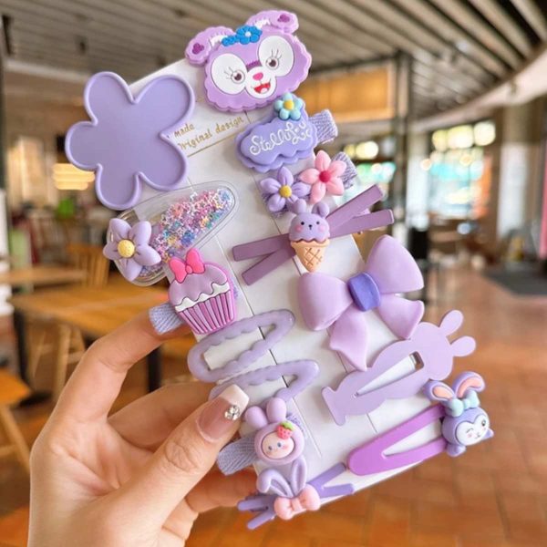 các mẫu kẹp tóc xinh cho bé