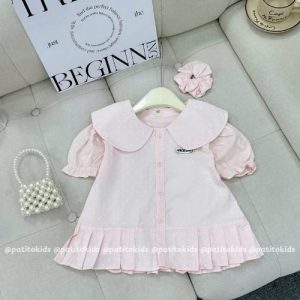 áo sơ mi cổ bẻ tay bồng